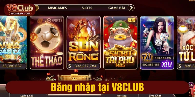 Đăng nhập tại V8CLUB