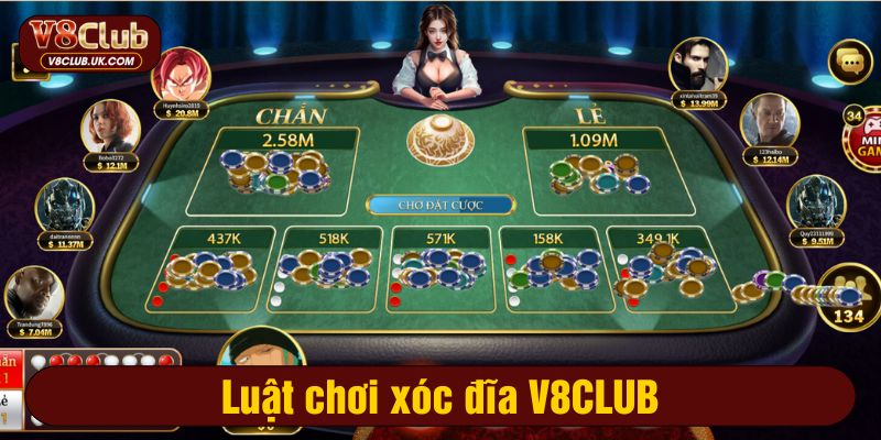 Cách xác định thắng thua trong xóc đĩa V8CLUB rất rõ ràng