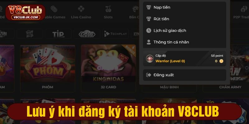 Lưu ý quan trọng cho người mới