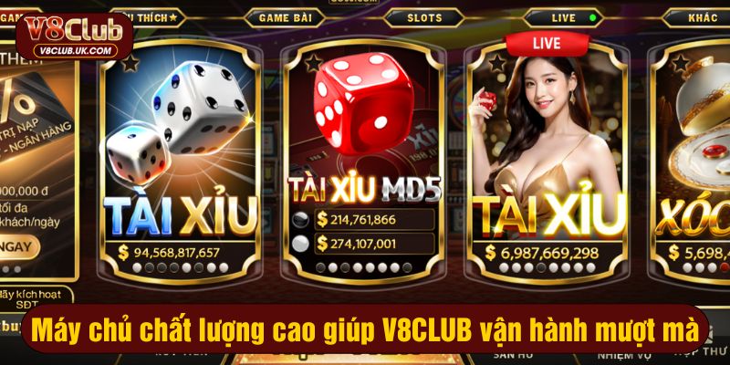 Tìm hiểu máy chủ của V8CLUB ở đâu?