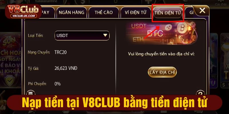 Nhà cái hỗ trợ nhiều nền tảng như TRC20, ERC20 và KCHAIN