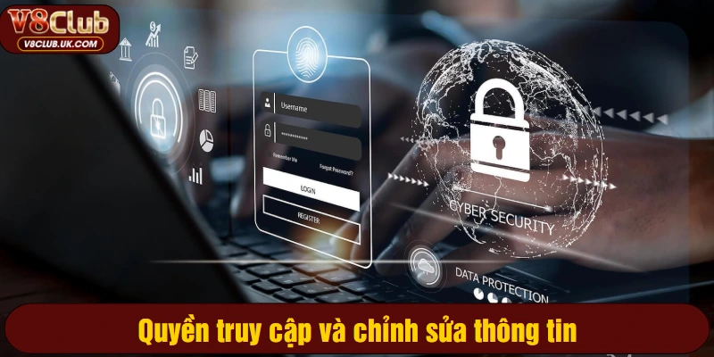 Quyền truy cập và chỉnh sửa thông tin