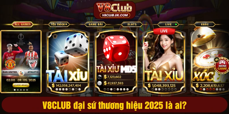V8CLUB đại sứ thương hiệu 2025